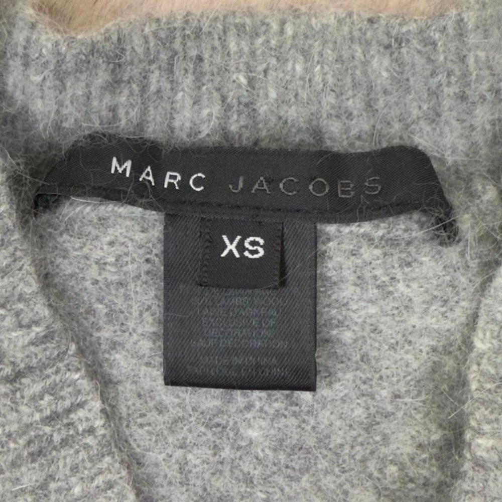 Marc Jacobs Angora Bow Cardigan, angora & Lambswool blend, - Picture 5 of 8